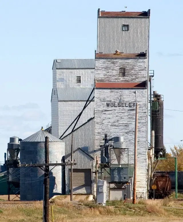 The grain elevator